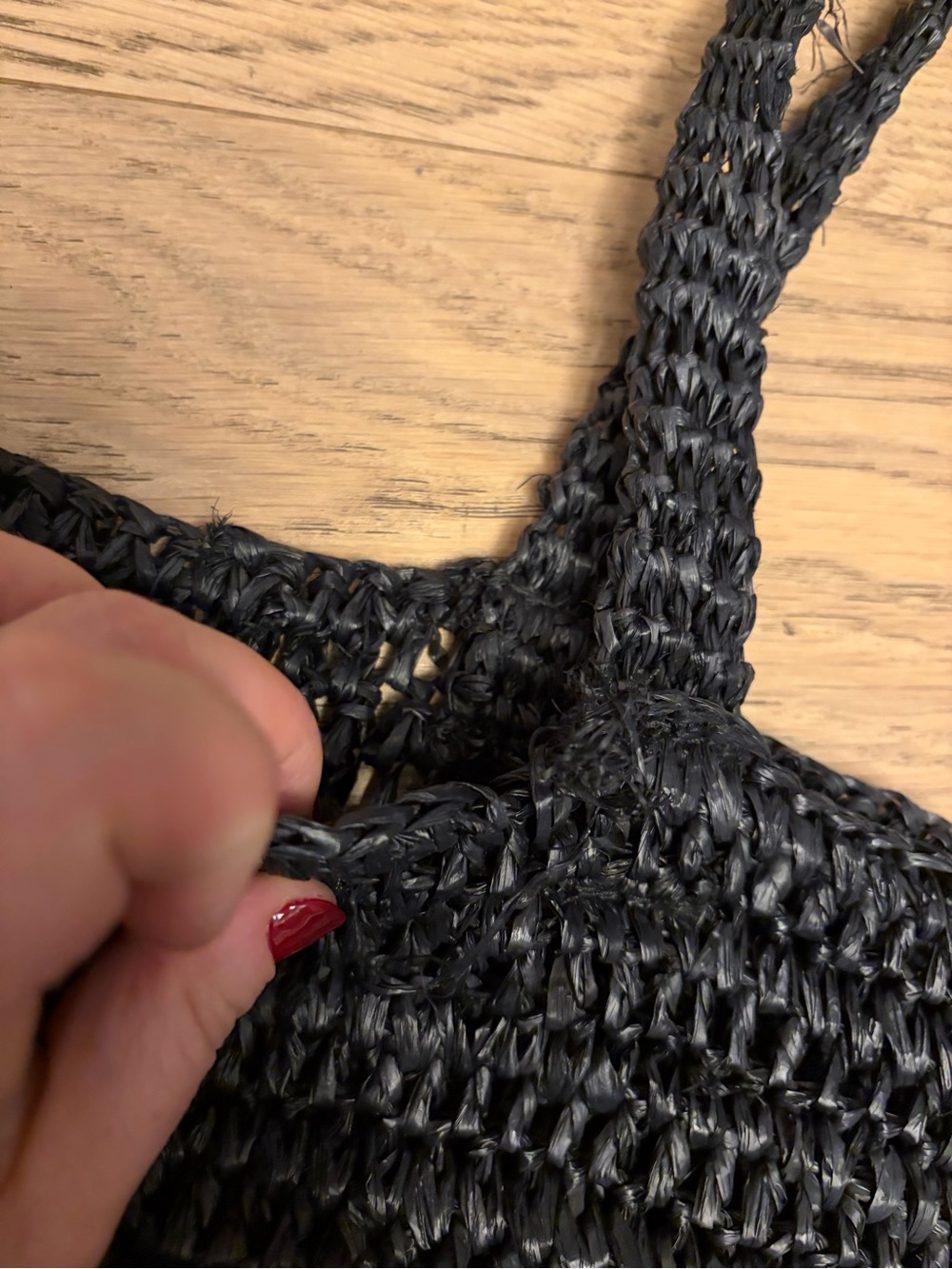 Jenni Kayne Raffia Tote - Picture 5 of 6